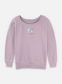 Disney Vintage Cute Lil Gus Womens Slouchy Sweatshirt