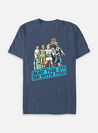 Star Wars May The 4th Group Garment Dye T-Shirt