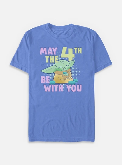 Star Wars The Mandalorian May 4th Grogu Garment Dye T-Shirt