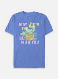 Star Wars The Mandalorian May 4th Grogu Garment Dye T-Shirt
