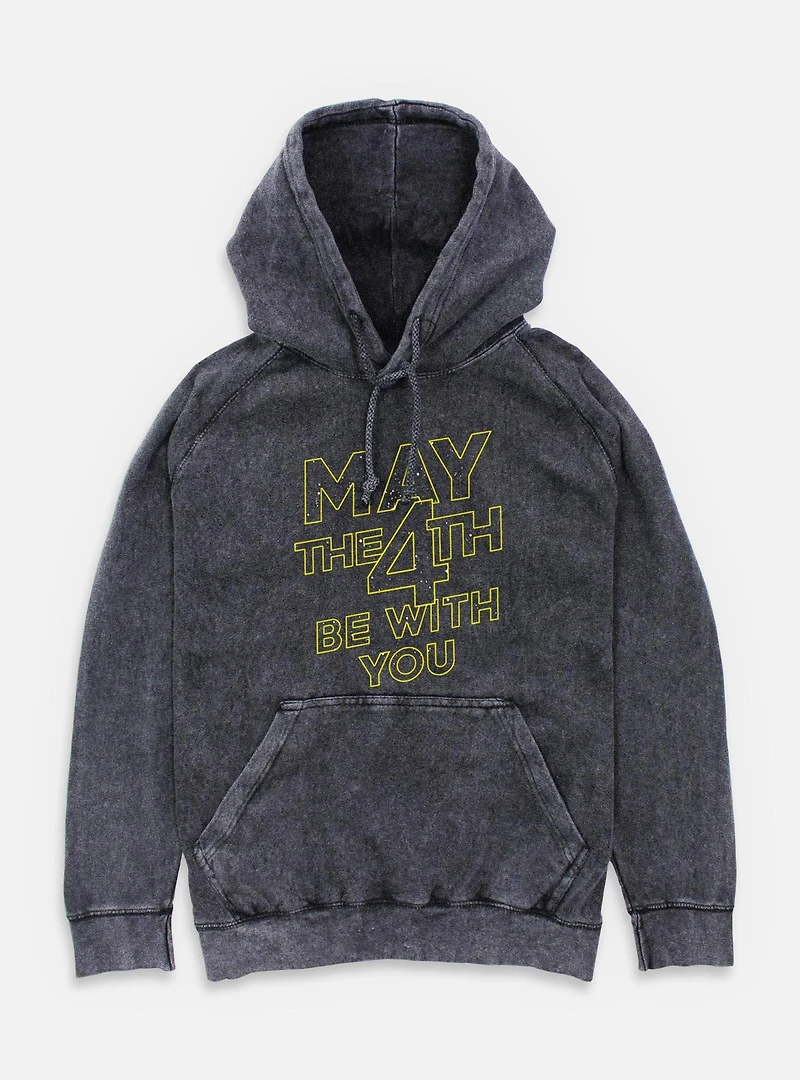 Star Wars May The 4th Be With You Mineral Wash Hoodie