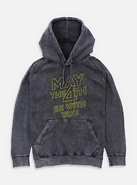 Star Wars May The 4th Be With You Mineral Wash Hoodie