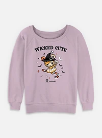 Toki Doki Wicked Cute Womens Slouchy Sweatshirt