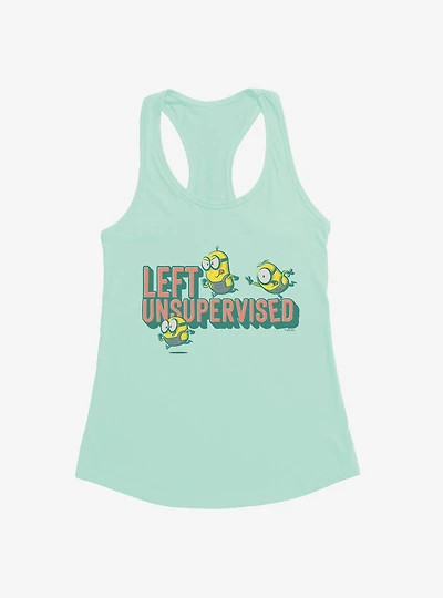 Minions Bob's Left Unsupervised Womens Tank Top