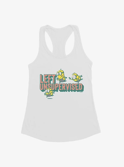 Minions Bob's Left Unsupervised Womens Tank Top