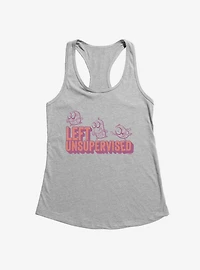 Minions Spotty Left Unsupervised Womens Tank Top