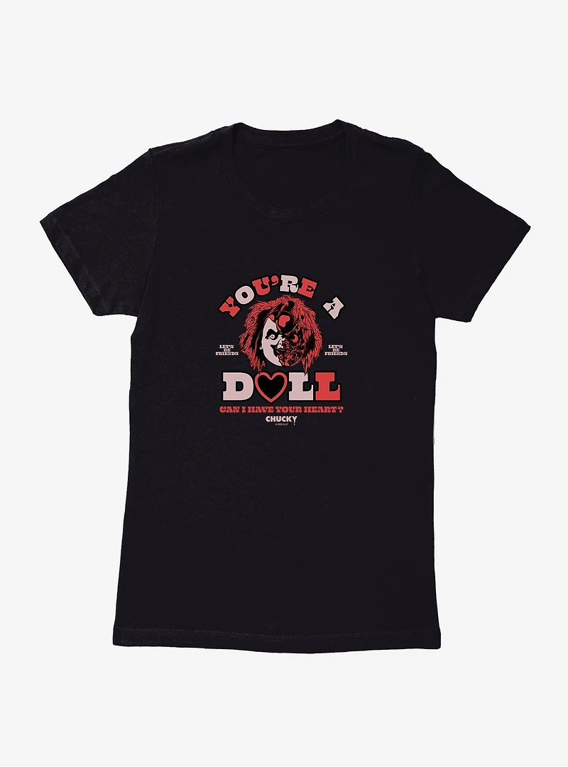 Chucky You're A Doll Womens T-Shirt
