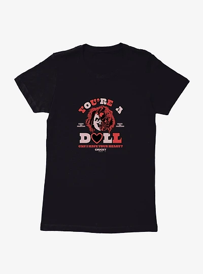 Chucky You're A Doll Womens T-Shirt