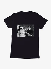 Universal Monsters Bride Of Frankenstein Couple Womens T-Shirt