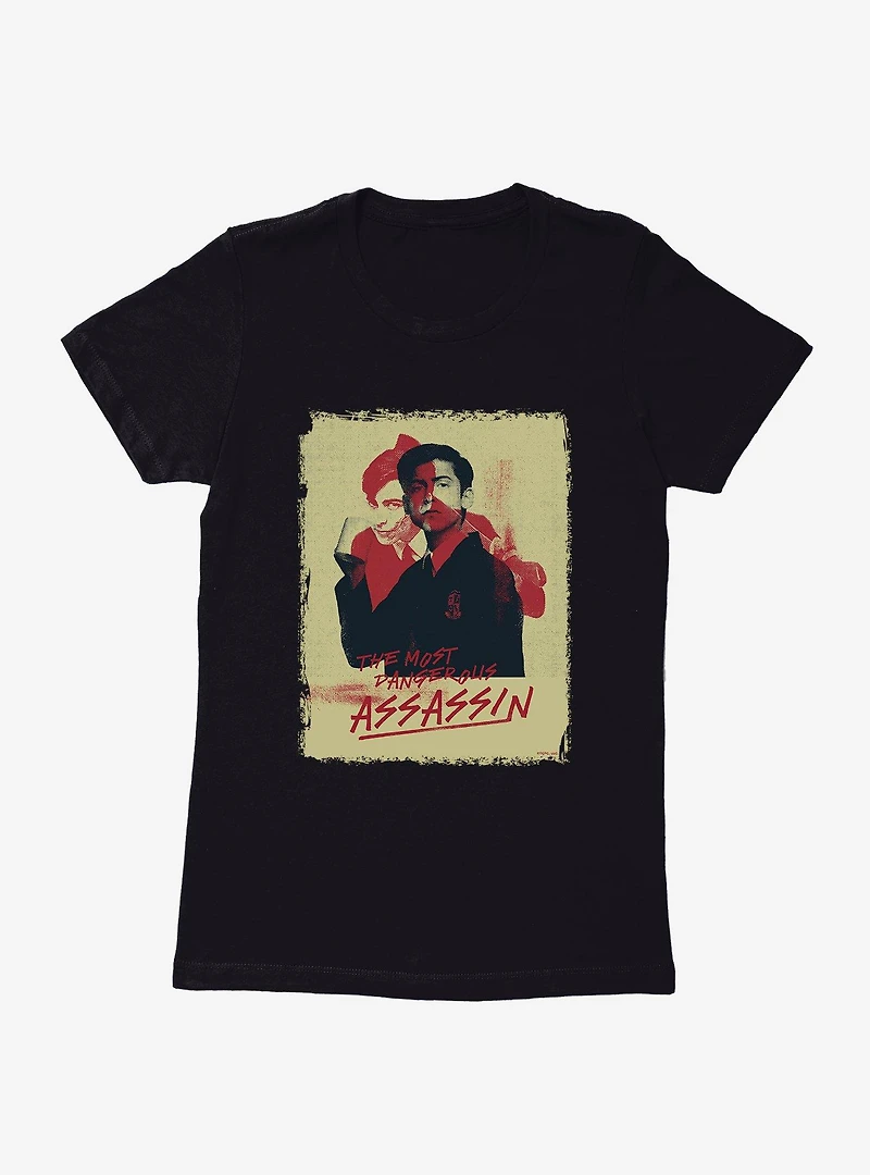 The Umbrella Academy Dangerous Assassin Womens T-Shirt