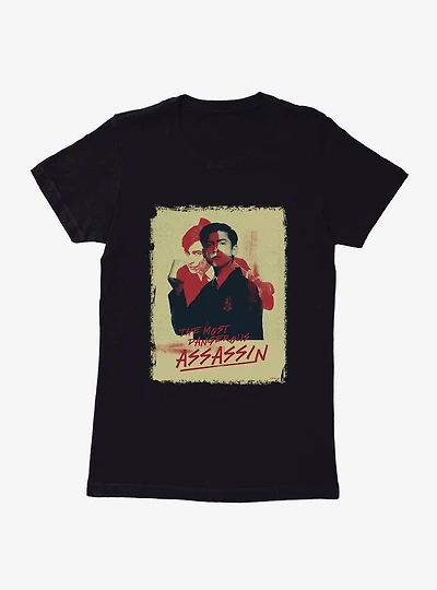 The Umbrella Academy Dangerous Assassin Womens T-Shirt