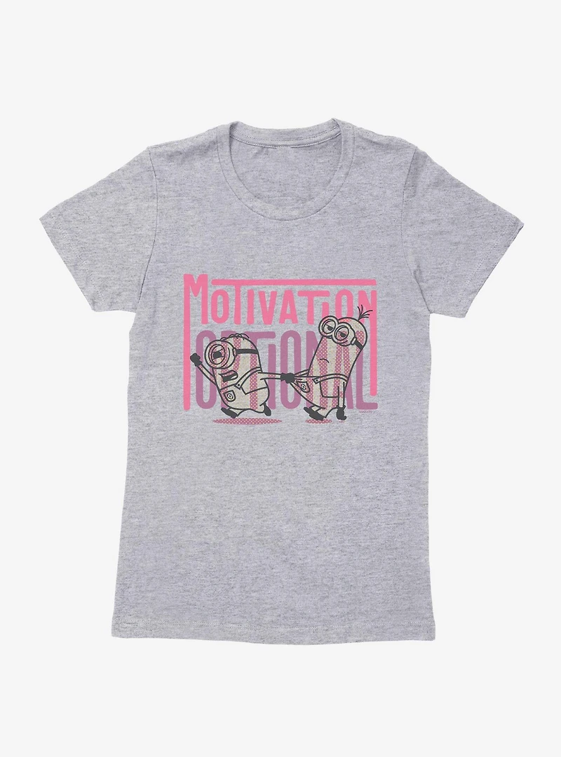 Minions Spotty Motivation Optional Womens T-Shirt