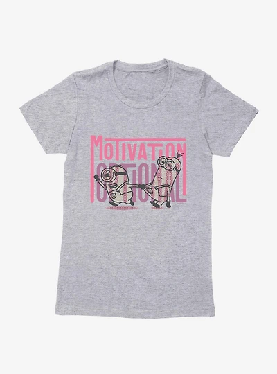 Minions Spotty Motivation Optional Womens T-Shirt