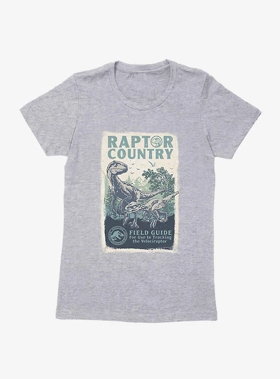 Jurassic World Dominion Raptor Country Womens T-Shirt