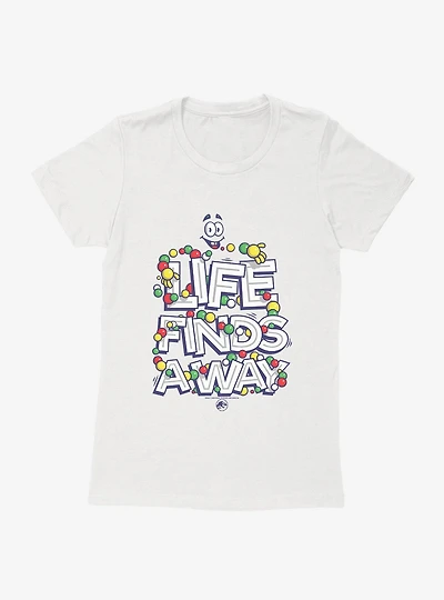 Jurassic World Mr. DNA Life Finds A Way Womens T-Shirt