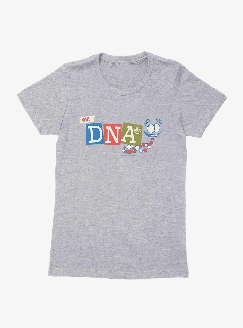 Jurassic World Mr. DNA Logo Womens T-Shirt