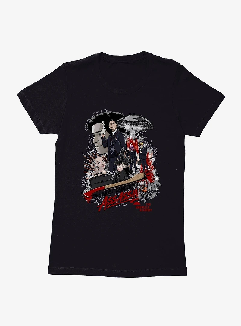 The Umbrella Academy Assassin Number Five Womens T-Shirt