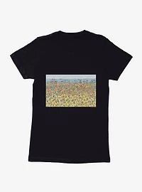 Where's Waldo? Search The Beach Womens T-Shirt