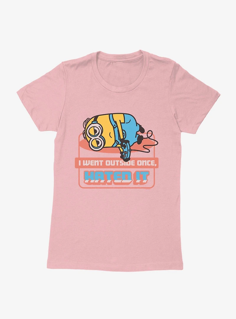Minions Stay Inside Womens T-Shirt