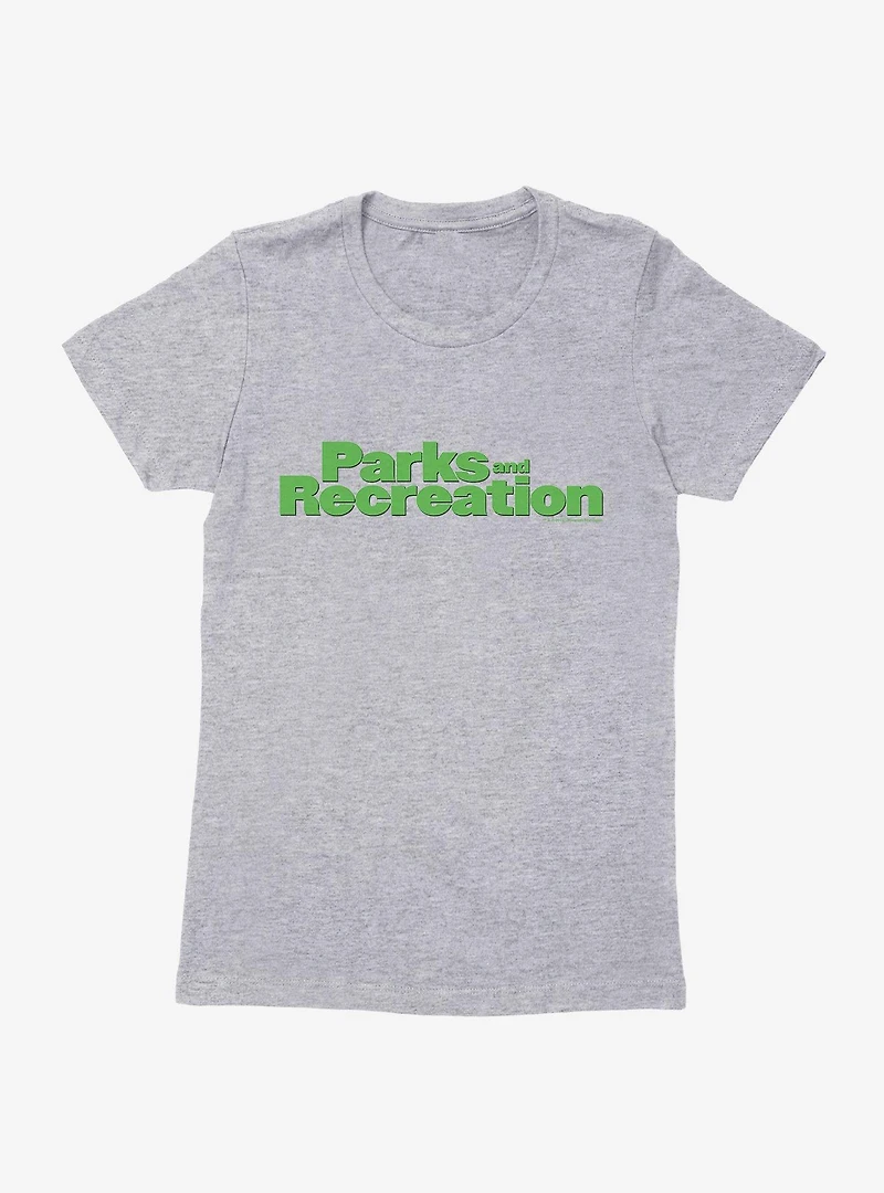 Parks And Recreation Bold Logo Womens T-Shirt
