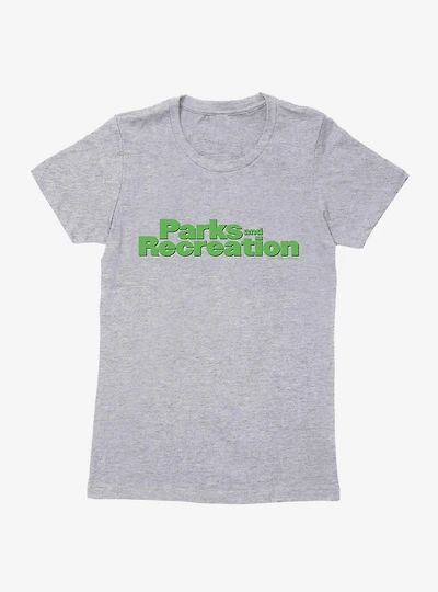 Parks And Recreation Bold Logo Womens T-Shirt