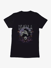 Universal Monsters Dracula Bloodlust Vampire Womens T-Shirt
