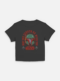 Star Wars Boba Fett May The 4th Womens Baby T-Shirt
