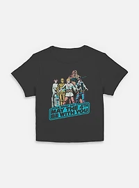 Star Wars May The 4th Group Womens Baby T-Shirt