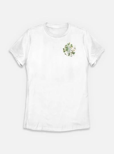 The Last Of Us Part II Floral Logo Womens T-Shirt