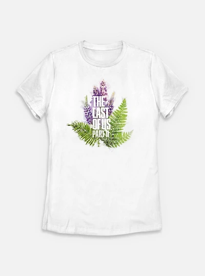 The Last Of Us Part II Lavender Logo Womens T-Shirt