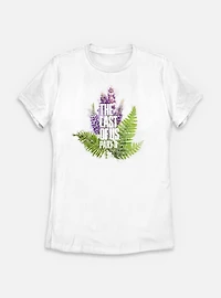 The Last Of Us Part II Lavender Logo Womens T-Shirt