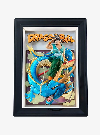 Bandai Namco Dragon Ball Tamashii Art Goku & Dragon 3D Light-Up Wall Art