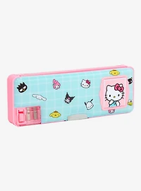 Sanrio Hello Kitty and Friends Grid Pencil Case
