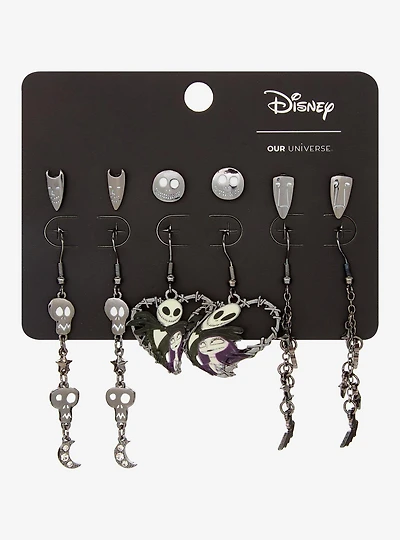 Disney The Nightmare Before Christmas Characters Metal Earring Set - BoxLunch Exclusive