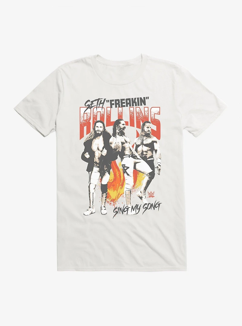WWE Seth Freakin Rollins Fire T-Shirt