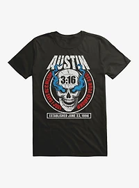 WWE Stone Cold Steve Austin Skull 316 Icon T-Shirt