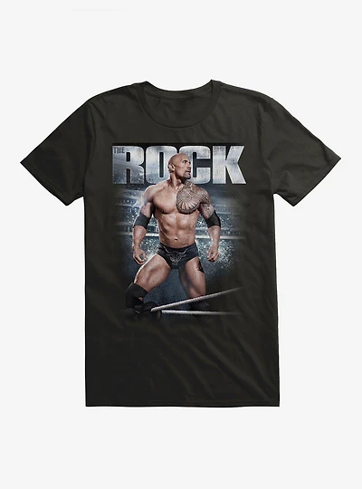 WWE The Rock Portrait T-Shirt