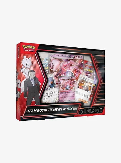 Pokémon Trading Card Game Team Rocket's Mewtwo Ex Box