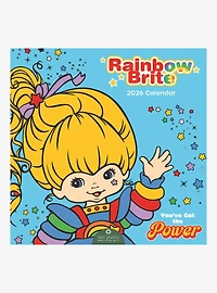 Rainbow Brite 2026 Wall Calendar