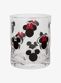Disney Mickey & Minnie Silhouettes Molded Glass — BoxLunch Exclusive