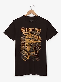Dreamworks How to Train Your Dragon Toothless Tonal Portrait T-Shirt - BoxLunch Exclusive