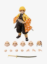 Bandai Namco Demon Slayer: Kimetsu no Yaiba S.H.Figuarts Zenitsu Agatsuma Action Figure