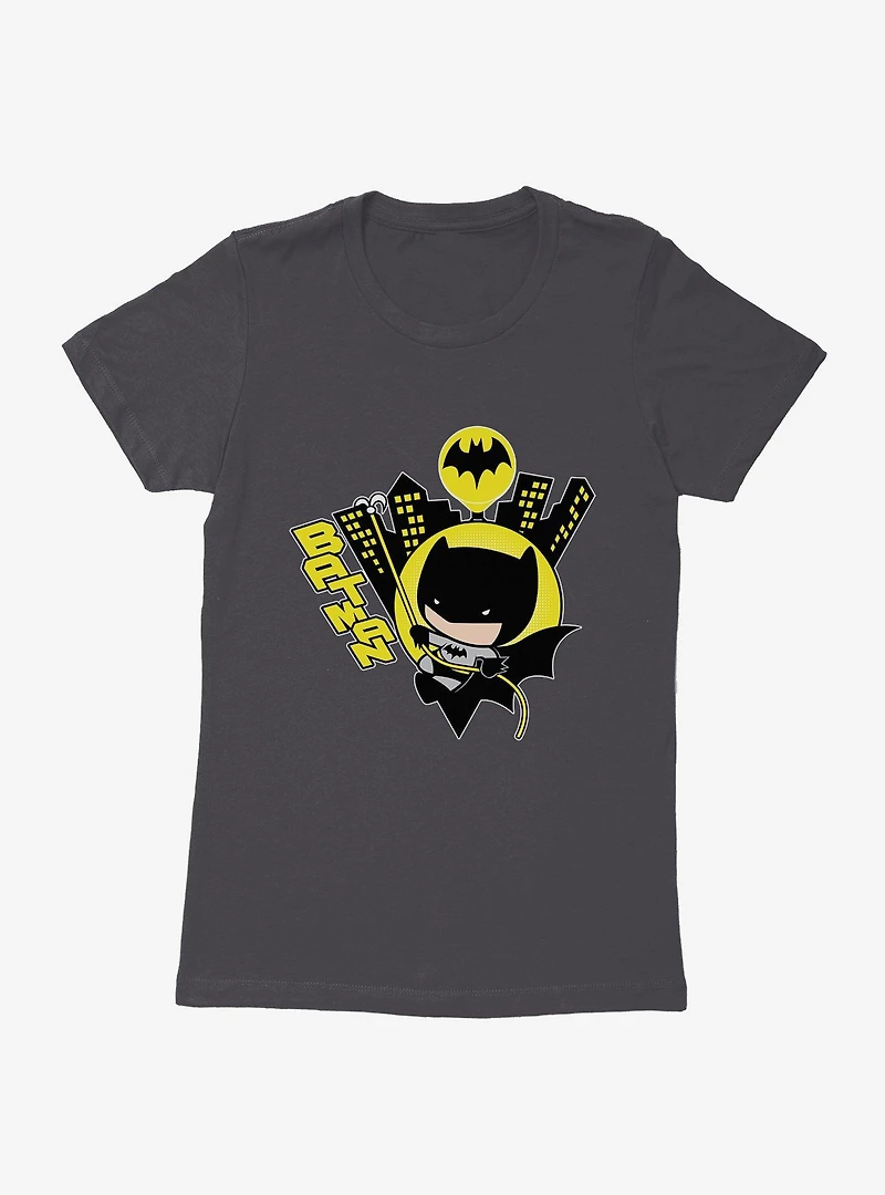DC Comics Batman Chibi Swing Womens T-Shirt