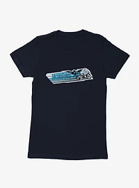 DC Comics Batman Nightwing Winging It Womens Royal Blue T-Shirt