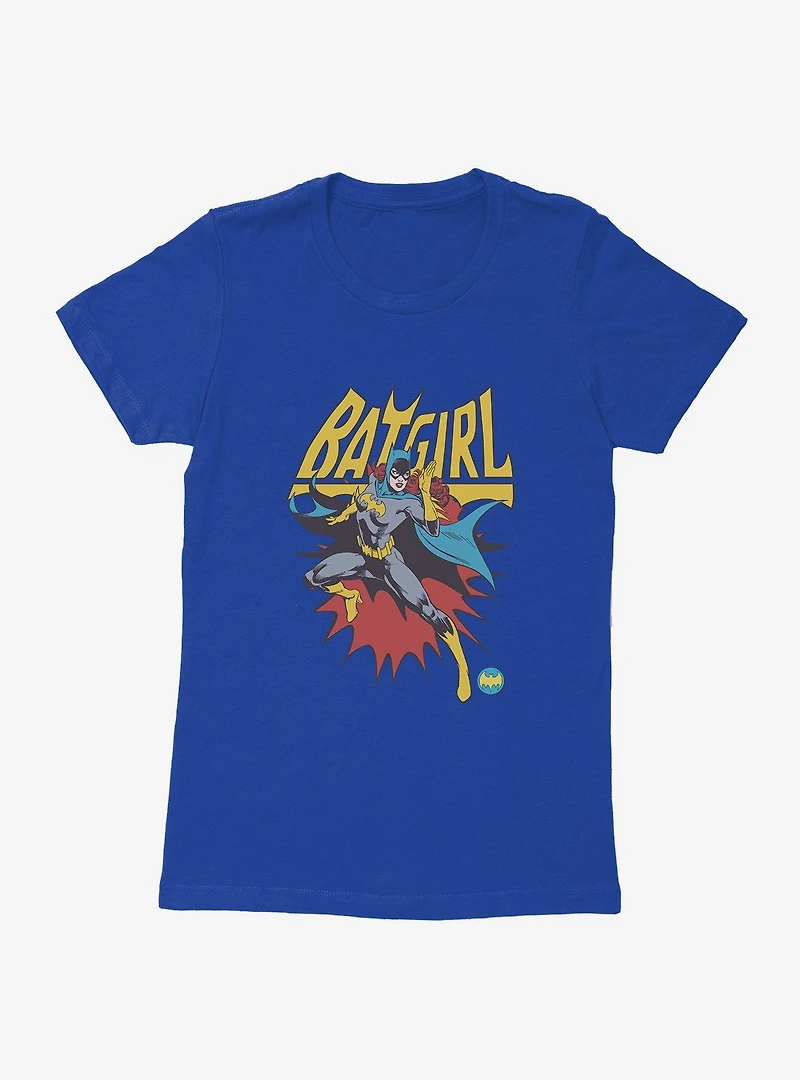 DC Comics Batman Batgirl Action Portrait Womens T-Shirt