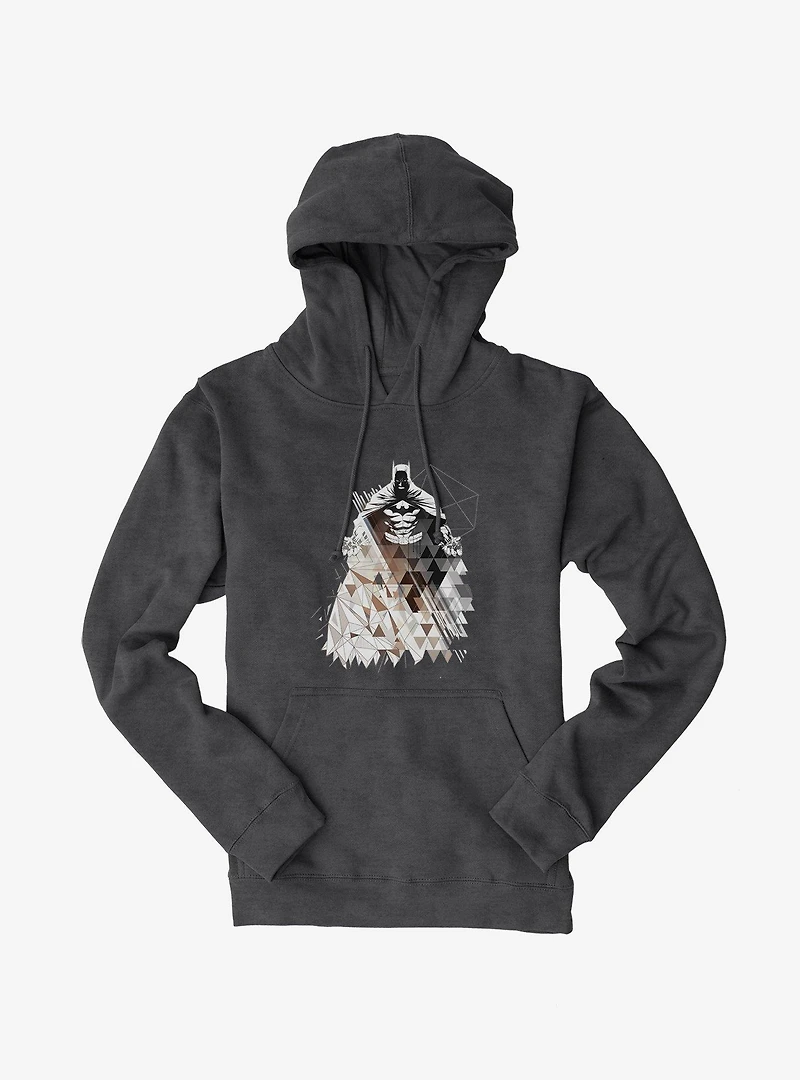 DC Comics Batman Abstract Triangle Art Hoodie