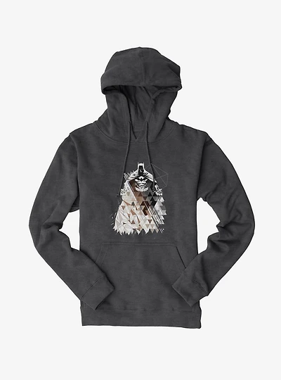 DC Comics Batman Abstract Triangle Art Hoodie
