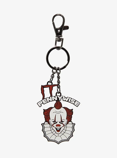 IT Pennywise Multi-Charm Keychain — BoxLunch Exclusive