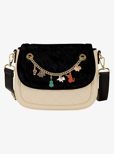 Loungefly Disney The Aristocats Chain Charm Crossbody Bag