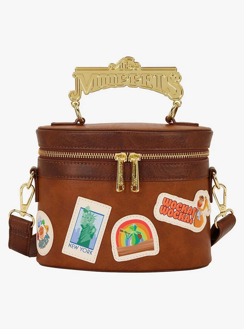 Loungefly The Muppets Applique Patches Figural Crossbody Bag